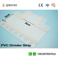 Bande de diviseur en PVC T-slot